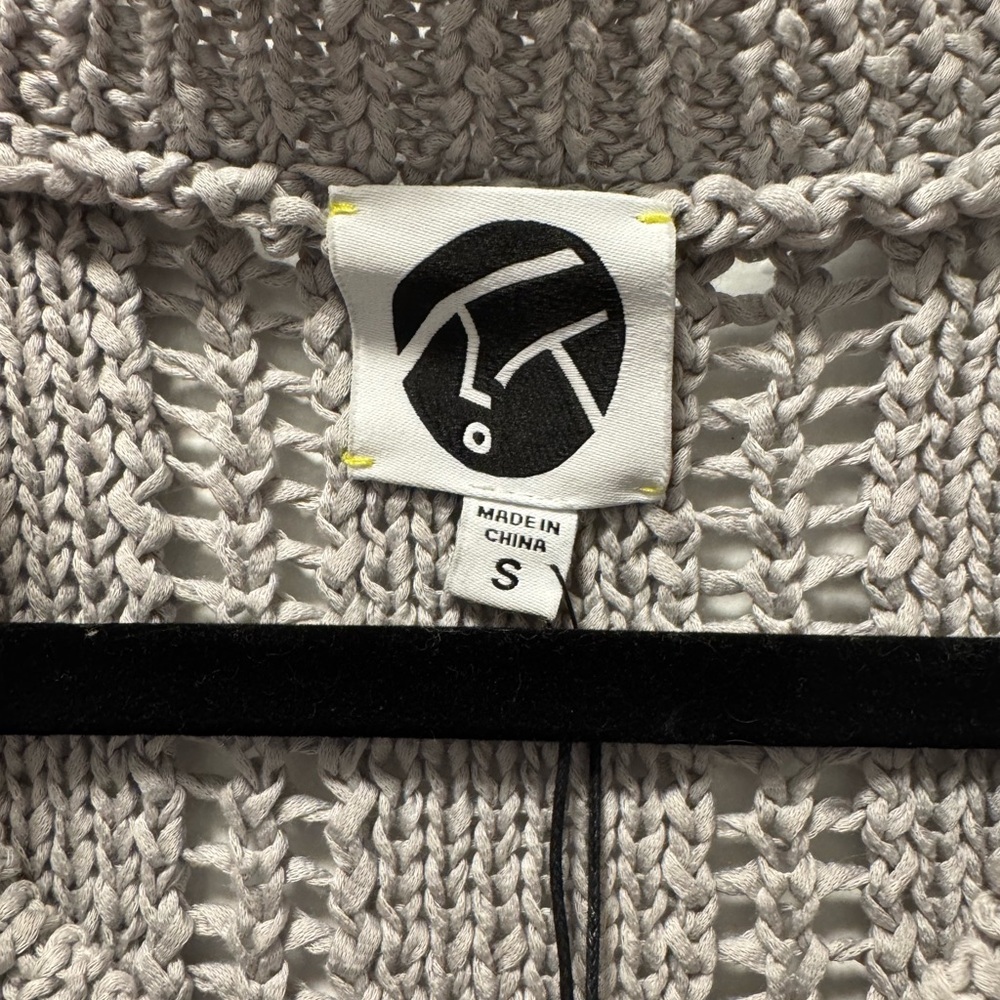Yanyan Textured Knit Top In Cream — image 3 of 4